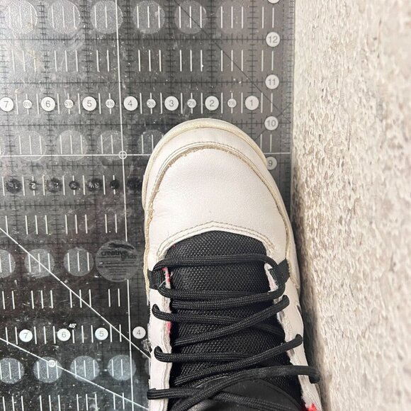 Nike Air Jordan Flight Club 91 Youth Size 4.5Y Women 6 DM1685-106 White Red Shoe - Picture 11 of 11